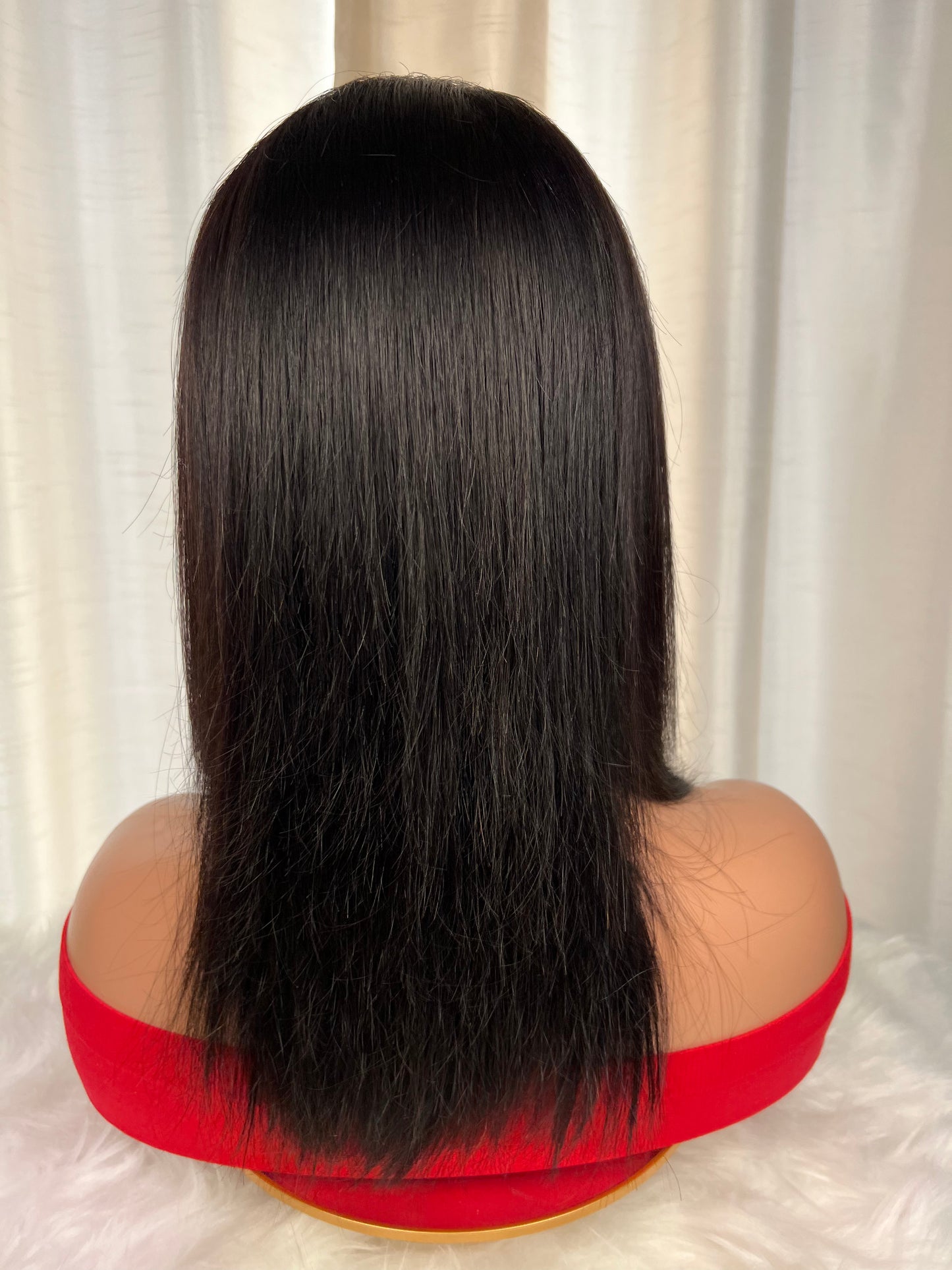 10 Inches Straight Human Hair 13*4 HD Transparent Wig