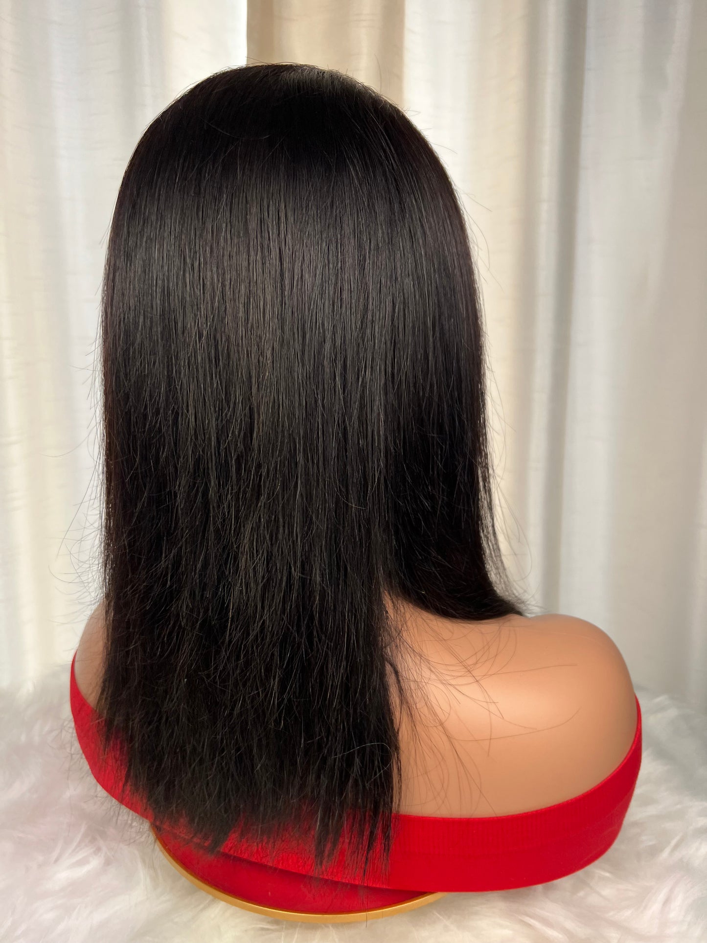 10 Inches Straight Human Hair 13*4 HD Transparent Wig